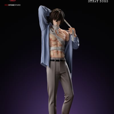【預購】文豪野犬 輕男雕系列 太宰治 X Redstone紅石1