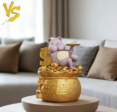 【預購】宮崎駿 招財托盤系列 雙配色 坊寶寶 X VS模玩5