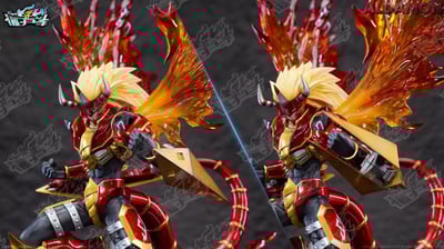 【補款】數碼寶貝 無限地帶 雙魂 第一彈 火龍獸 X 僵屍車工作室3