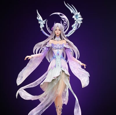 【預購】《斗破蒼穹》小醫仙 · 鬥尊仙韻 X 模玩科技+閱文 正版授權1