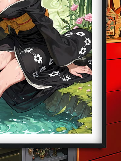 【預購】海賊王《和風佩羅娜》裝飾畫&冰箱貼 X 巴洛克工作室5