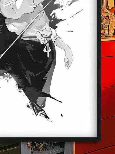 【預購】咒術迴戰 動漫裝飾畫&冰箱貼《水墨憂太》X 巴洛克工作室4