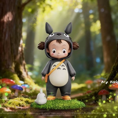 【預購】宮崎駿 小物系列06 最可愛龍貓小梅 X 物語+幻裝社1