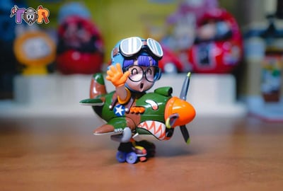 【售罄展示追加請私訊客服@toystationtw】怪博士與機器娃娃 阿拉蕾系列008 飛機阿拉蕾 X TOR-Studio2