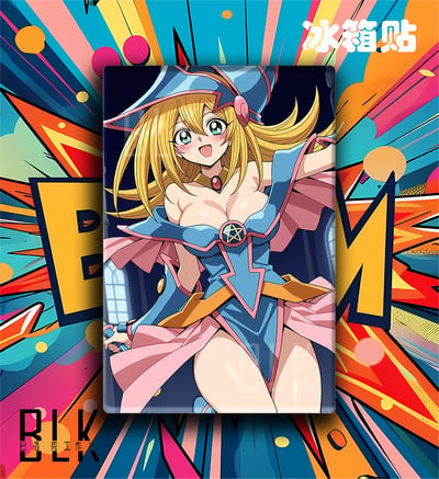 【預購】遊戲王《可愛魔導女孩》裝飾畫&冰箱貼 X 巴洛克工作室3