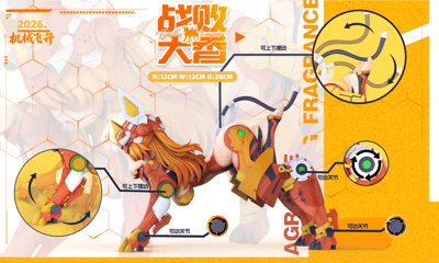 【預購】Eva新世紀福音戰士 戰敗機械改造系第一彈 戰敗犬香 X 機械飛升工作室6