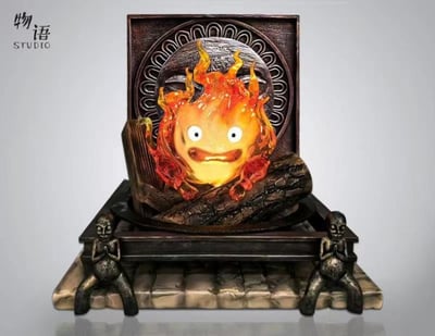 【現貨秒發】宮崎駿 霍爾的移動城堡 桌面系列第一彈 卡西法 X 物語工作室3