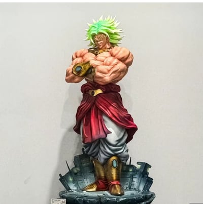【預購】七龍珠 1/6 原畫經典抱胸姿勢布羅利 X ET工作室1