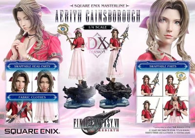 【售罄展示追加請私訊客服@toystationtw】《最終幻想 VII REBIRTH》–愛麗絲 X SQUARE ENIX MASTERLINE3