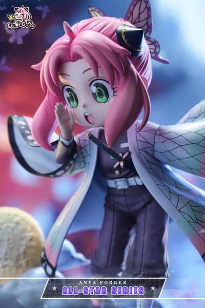 【售罄展示追加請私訊客服@toystationtw】間諜家家酒+鬼滅之刃 雙版本 蝴蝶少女-安妮亞 X GULUGULU5