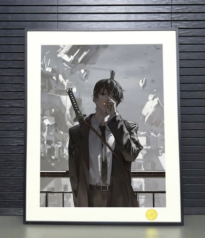 【預購】鏈鋸人《早川秋》動漫裝飾畫 X H2工作室3