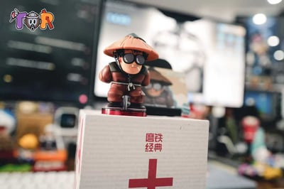 【售罄展示追加請私訊客服@toystationtw】七龍珠 鳥山明系列008 斗笠鳥山明 X ZOR+TOR-Studio4