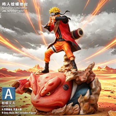 【預購】火影忍者 雙版本 鳴人蛤蟆地台 ( 只有地台,不含人物 ) X JacksDo2