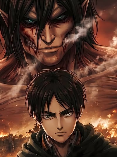 【預購】進擊的巨人《艾倫巨人》動漫裝飾畫 X 星空工作室6