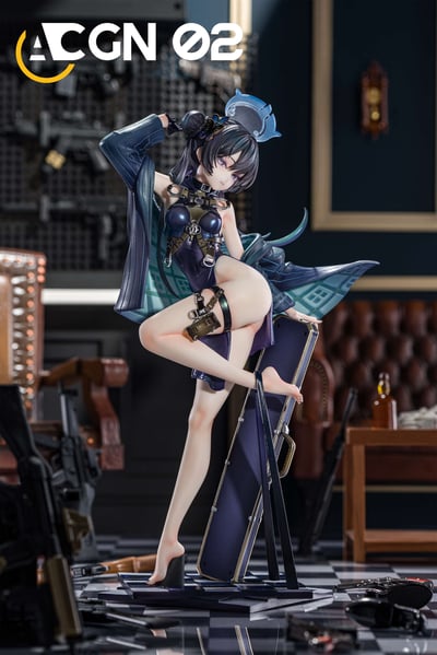 【預購】蔚藍檔案 龍華妃咲 銃槍ver. X ACGN 022