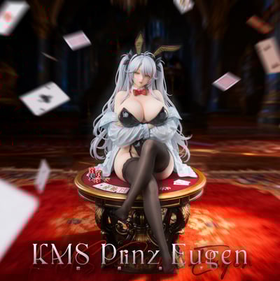 【預購】碧藍航線 兔女郎-歐根親王 X Card game1