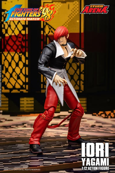 【售罄展示追加請私訊客服@toystationtw】拳皇98UM IORI YAGAMI 八神庵 KFSA04 X Storm Collectibles6