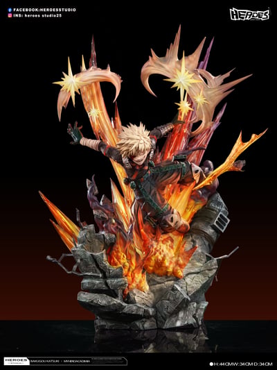 【預購】我的英雄學院 bakugo爆豪勝己 X Heroes-Studio3