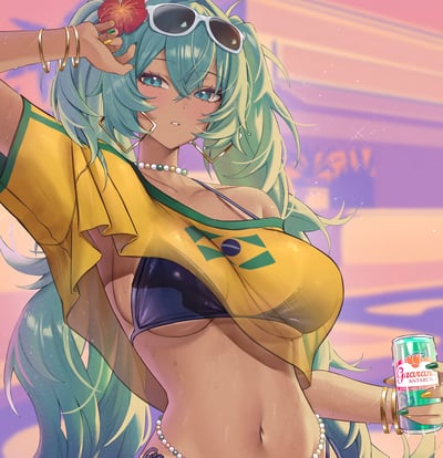 【預購】《GTA初音未來》動漫二次元裝飾畫 X H2工作室4