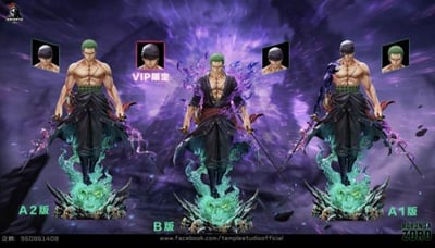 【補款】海賊王 羅羅諾亞•索隆 X 騎士聯盟Temple Studio6