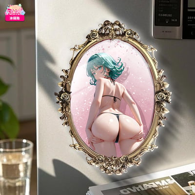 【預購】葬送的芙莉蓮+一拳超人 第102彈 魔鏡系列-芙莉蓮&龍卷&吹雪冰箱貼 X 阿喵畫社5