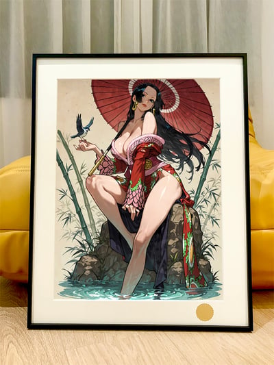 【預購】海賊王《和風漢考克》動漫裝飾畫 X 星空工作室4