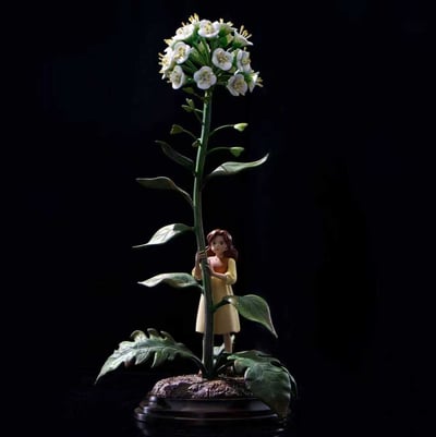 【售罄展示追加請私訊客服@toystationtw】宮崎駿 借物少女-仰望世界的瞬間 X 神隱工作室1