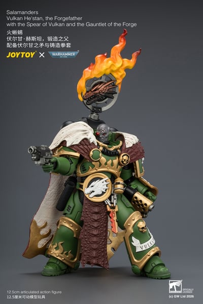 【預購】火蜥蜴 伏爾甘·赫斯坦，鍛造之父 X JOYTOY11