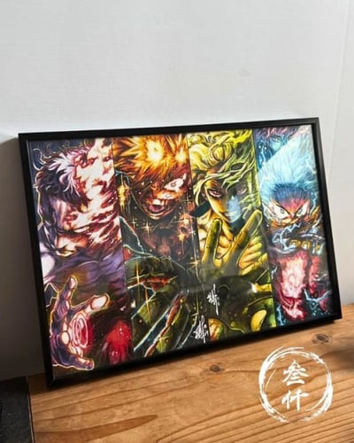 【預購】我的英雄學院《更に向こうへ》裝飾畫 X 3000painring繪製8