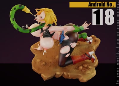 【預購】七龍珠 戰敗的人造人18號 X Murloc-Studio3