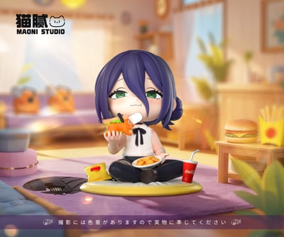 【售罄展示追加請私訊客服@toystationtw】鏈鋸人 Q版坐姿蕾塞 X MAONI貓膩2