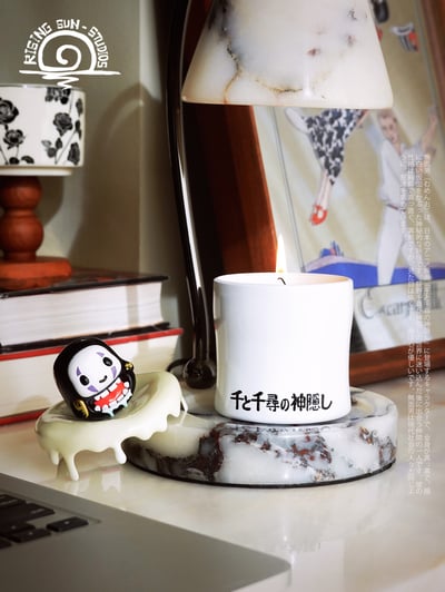 【預購】宮崎駿 潮玩系列第二彈 無臉男香薰蠟燭 X RS工作室4