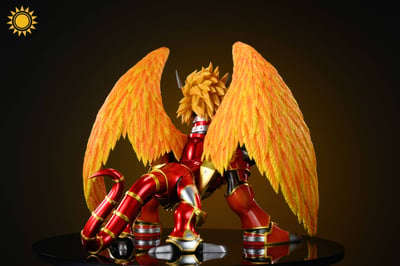 【預購】數碼寶貝 古代暴龍獸 古代加魯魯獸 X 太陽模玩3