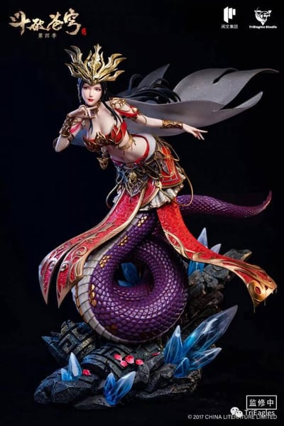 【現貨秒發】《鬥破蒼穹》雕像系列第一作--美杜莎 X TES 正版授權1