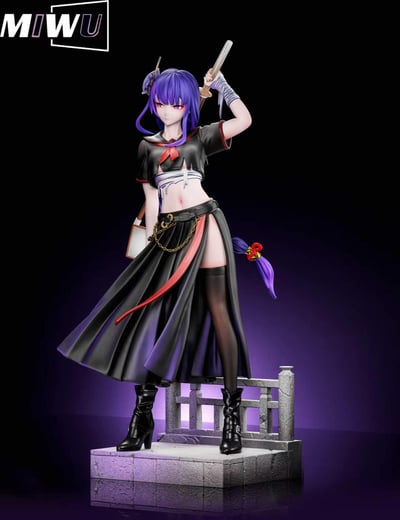 【預購】原神 雷電-影學姐x神子學姐 X Miwu工作室5