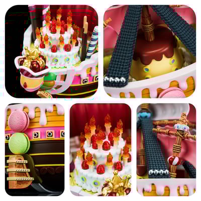 【預購】海賊王 全員船系列第三十六彈 大媽海賊船 女王媽媽聖歌號 X M4工作室5