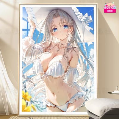 【預購】夏季時光 約克夏 8k主題超清裝飾畫 X 阿喵畫社3