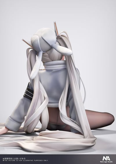【售罄展示追加請私訊客服@toystationtw】藏品檔案 小白兔 幸運列車Ver. X New Age Studio 5
