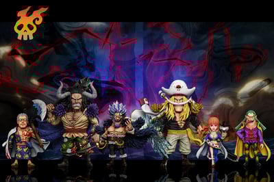 【預購】海賊王 洛克斯海賊團第六彈-凱多 X A+研究所4