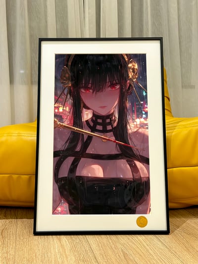 【預購】間諜家家酒《雨夜約爾》動漫版畫裝飾畫 X 星空工作室3