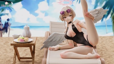 【預購】碧藍檔案 泳裝聖婭茶會三人組合 泳裝渚 X Haruhi-Studio10