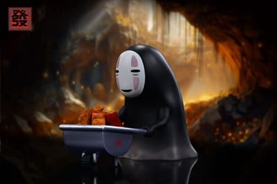 【現貨秒發】宮崎駿 搬磚&運金無臉男 X 發工作室4