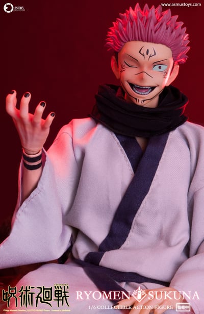【預購】咒術迴戰 JJKS05A 兩面宿儺 X ASMUS TOYS阿司馬玩具6