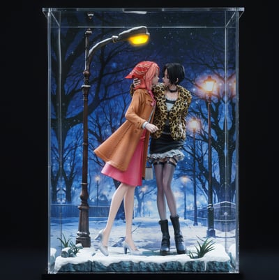 【售罄展示追加請私訊客服@toystationtw】NANA 親吻名場面雕像 大崎娜娜&小松奈奈 X Weare A Design1