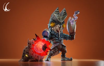 【售罄展示追加請私訊客服@toystationtw】 怪獸寶貝 Vol.4 巴爾坦星人 X ULTRA LAB3