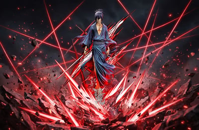 【預購】流浪神差 輕奢站姿雕像系列001 夜斗 X 浮光-Studio2