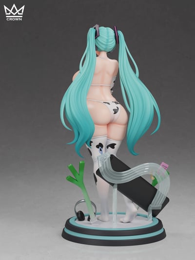 【預購】初音未來 雙版本 初音殿下吃胖了？！X 王冠工作室12