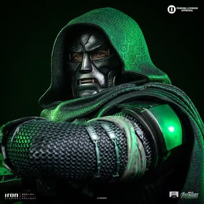 【售罄展示追加請私訊客服@toystationtw】Marvel漫威 Doctor Doom 毀滅博士 MARCAS143226-14 X Iron-Studio7
