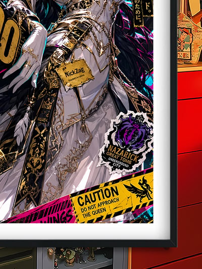 【預購】Overlord《潮流雅兒貝德》裝飾畫&冰箱貼 X 巴洛克工作室5