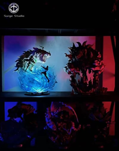 【現貨秒發】火影忍者 真男人之戰 凱vs鬼鮫 X 巨浪模玩6